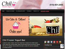 Tablet Screenshot of frozenyogurtlondonon.com